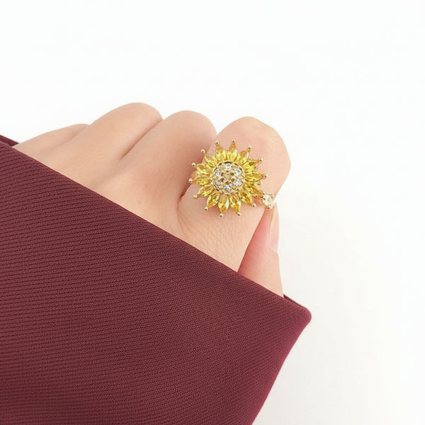 Roterbar S925 sølvring kvinner