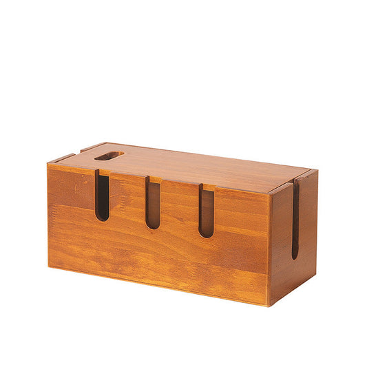 NordicHide™ Kabelorganiseringsboks i Tre